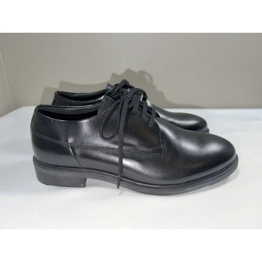 NWOT Shoe The Bear Copenhagen Men’s Size 40 / US 8 Black Leather Oxford Shoes